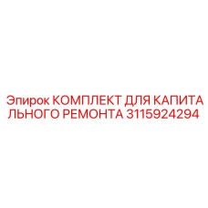 3115924294 КОМПЛЕКТ ДЛЯ КАПИТАЛЬНОГО РЕМОНТА Epiroc