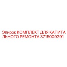 3715009291 КОМПЛЕКТ ДЛЯ КАПИТАЛЬНОГО РЕМОНТА Эпирок