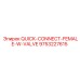 9753227615 QUICK-CONNECT-FEMALE-W-VALVE Epiroc