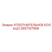 2657107906 УПЛОТНИТЕЛЬНОЕ КОЛЬЦО Epiroc