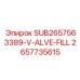 2657735615 SUB2657563389-V-ALVE-FILL Epiroc