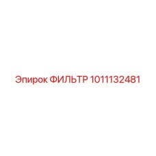 1011132481 ФИЛЬТР Эпирок