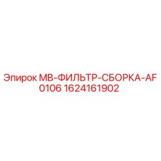 Оригинальный фильтр-сборка AF0106 Epiroc 1624161902