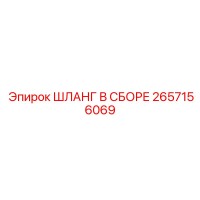 2657156069 ШЛАНГ В СБОРЕ Эпирок