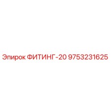 9753231625 ФИТИНГ-20 Epiroc
