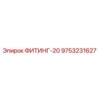 9753231627 ФИТИНГ-20 Epiroc
