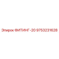 9753231628 ФИТИНГ-20 Epiroc