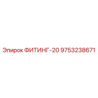 9753238671 ФИТИНГ-20 Epiroc