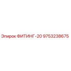 9753238675 ФИТИНГ-20 Epiroc