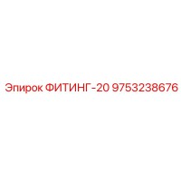 9753238676 ФИТИНГ-20 Epiroc