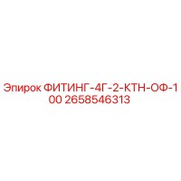 2658546313 ФИТИНГ-4Г-2-КТН-ОФ-100 Epiroc