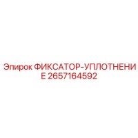2657164592 ФИКСАТОР-УПЛОТНЕНИЕ (Epiroc)