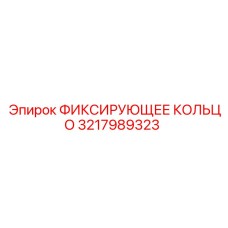 3217989323 ФИКСИРУЮЩЕЕ КОЛЬЦО Epiroc