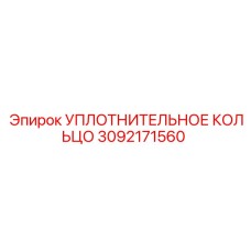3092171560 УПЛОТНИТЕЛЬНОЕ КОЛЬЦО Epiroc