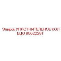 95022281 УПЛОТНИТЕЛЬНОЕ КОЛЬЦО Epiroc