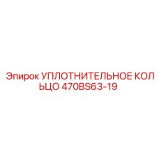 470BS63-19 УПЛОТНИТЕЛЬНОЕ КОЛЬЦО Epiroc