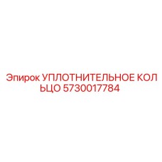 5730017784 УПЛОТНИТЕЛЬНОЕ КОЛЬЦО Epiroc