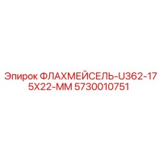 5730010751 ФЛАХМЕЙСЕЛЬ-U362-175X22-MM Epiroc