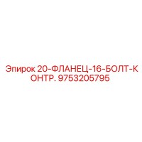 9753205795 20-ФЛАНЕЦ-16-БОЛТ-КОНТР. Epiroc