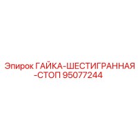 95077244 ГАЙКА-ШЕСТИГРАННАЯ-СТОП Epiroc