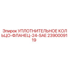 2390009119 УПЛОТНИТЕЛЬНОЕ КОЛЬЦО-ФЛАНЕЦ-24-SAE Epiroc