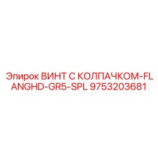 Усиленный фланцевый винт с колпачком Epiroc 9753203681