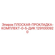 1291000920 ПЛОСКАЯ-ПРОКЛАДКА-КОМПЛЕКТ-0-5-ДИСК Epiroc