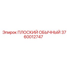 3760012747 ПЛОСКИЙ ОБЫЧНЫЙ Epiroc