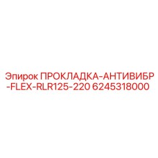 6245318000 ПРОКЛАДКА-АНТИВИБР-FLEX-RLR125-220 - Epiroc