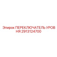 2913124700 ПЕРЕКЛЮЧАТЕЛЬ УРОВНЯ Epiroc