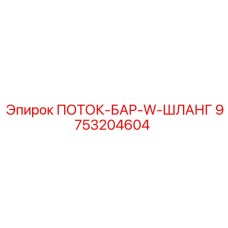 9753204604 ПОТОК-БАР-W-ШЛАНГ Epiroc