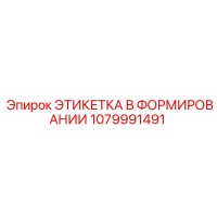 1079991491 ЭТИКЕТКА В ФОРМИРОВАНИИ | Epiroc