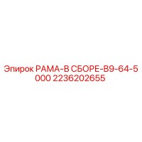 2236202655 РАМА-В СБОРЕ-B9-64-5000 Epiroc