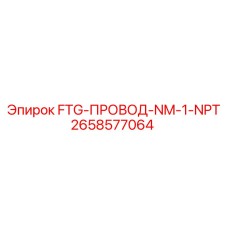 Термостойкий провод 2658577064 FTG-ПРОВОД-NM-1-NPT Epiroc