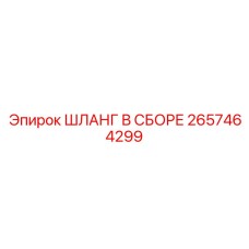 2657464299 ШЛАНГ В СБОРЕ Epiroc