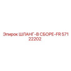 57122202 ШЛАНГ-В СБОРЕ-FR Epiroc