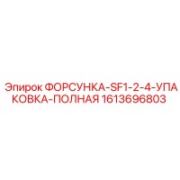 1613696803 ФОРСУНКА-SF1-2-4-УПАКОВКА-ПОЛНАЯ Epiroc