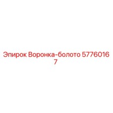 Оригинальная воронка-болото 57760167 Epiroc