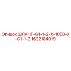 1622184019 ШЛАНГ-G1-1-2-X-1050-X-G1-1-2 Epiroc