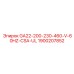 1900207852 GA22-200-230-460-V-60HZ-CSA-UL Epiroc
