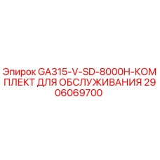 2906069700 GA315-V-SD-8000H-КОМПЛЕКТ ДЛЯ ОБСЛУЖИВАНИЯ Epiroc