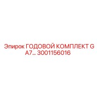 3001156016 ГОДОВОЙ КОМПЛЕКТ GA7 Эпирок