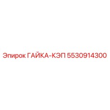 5530914300 ГАЙКА-КЭП Epiroc