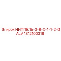 1312100318 НИППЕЛЬ-3-8-X-1-1-2-GALV Epiroc