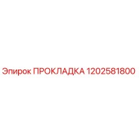 1202581800 ПРОКЛАДКА Epiroc