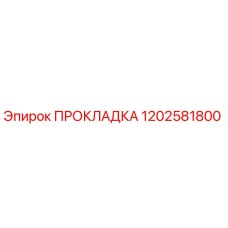 1202581800 ПРОКЛАДКА Epiroc
