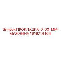 1616714404 ПРОКЛАДКА-0-03-ММ-МУЖЧИНА Epiroc