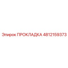 4812159373 ПРОКЛАДКА Epiroc