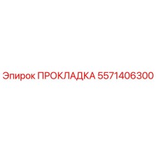 5571406300 ПРОКЛАДКА Epiroc