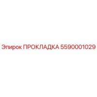 5590001029 ПРОКЛАДКА Эпирок